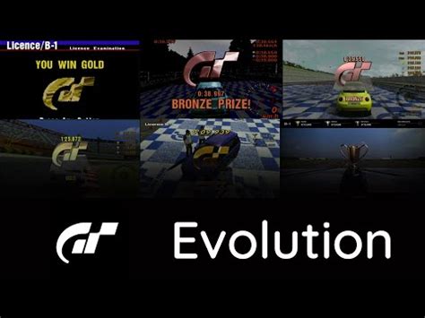 Evolution Of Gran Turismo License Awards GT1 GT7 YouTube