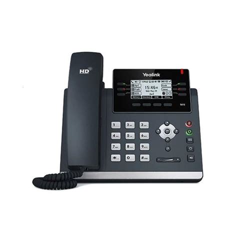 Telefone Ip Sip Poe Yealink T42s Com 12 Linhas Vila Brasil Ramais