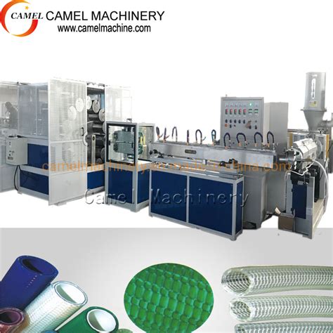 120kg H PVC Fiber Reinforced Hose Extrusion Line Plastic PVC Garden