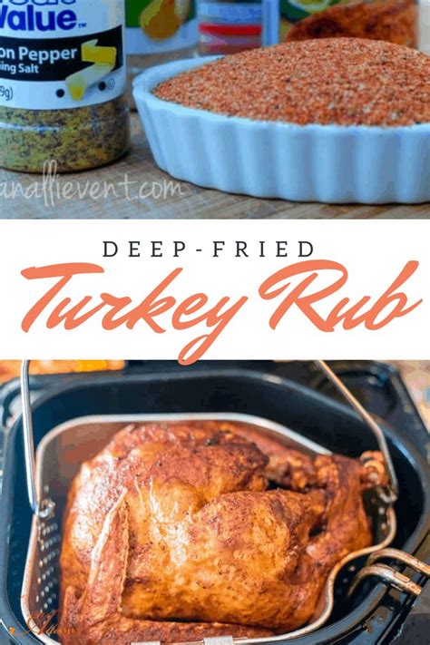 Mom's Deep Fried Turkey Rub | Recipe | Turkey rub recipes, Fried turkey ...