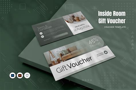 Inside Room Gift Voucher Graphic By Fannanstudio Creative Fabrica