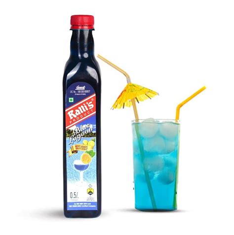 Rallis Ralli S Blue Lagoon Syrup Ml Exquisite Tropical Flavor