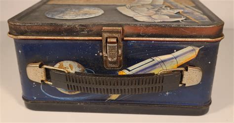 The Astronauts Lunch Box Aladdin Industries Vintage Read Description