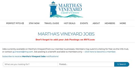 Attention Marthas Vineyard Businesses Hiring For The 2024 Season