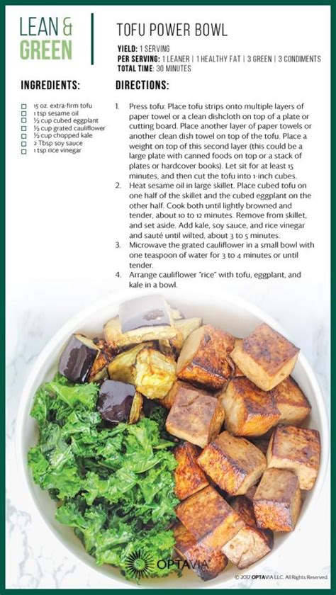 Vegetarian Recipe Box Optavia Banana