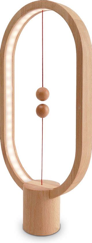 Heng Balance Lamp Ellipse Usb Light Wood Bol