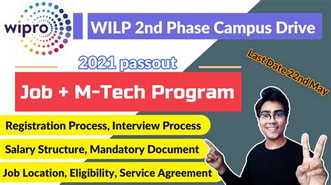 Wipro Work Integrated Learning Program Wilp Off Campus Recruitment