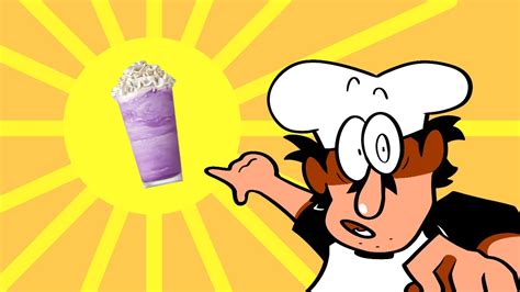 Peppino Tries The Grimace Shake YouTube