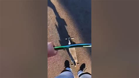 Flatland Balance Tricks On Scooter Pov Youtube