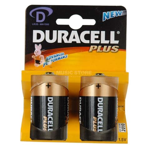 Duracell Plus Power Mn1300 15v Mono 2 Pack Music Store Professional