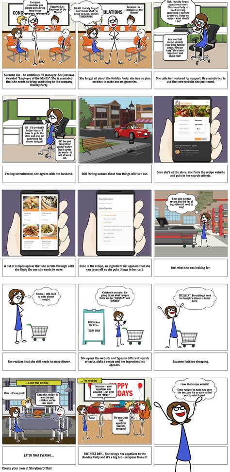 Ux Design Storyboard Storyboard Por Apfotos