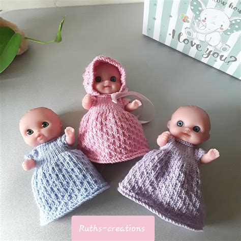 Dolls Hand Knitted Clothing For Inch Berenguer Dolls B