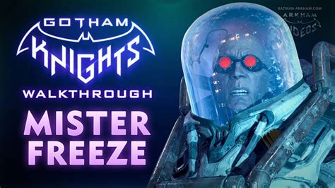 Gotham Knights Mr Freeze Full Mission Boss Battle YouTube