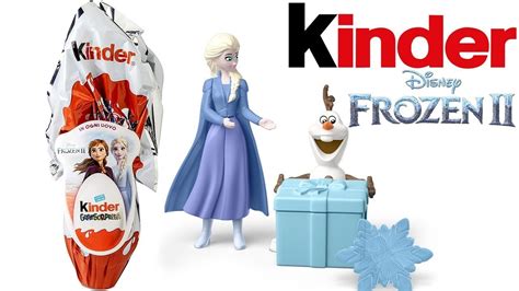 Kinder Surprise Eggs Opening Kinder Gransorpresa Frozen Ii Anna