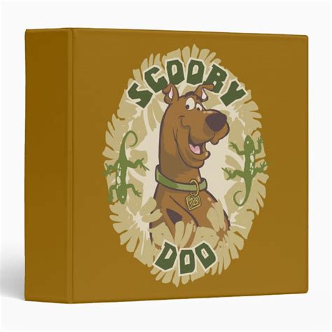 Scooby Doo Safari Graphic Binder