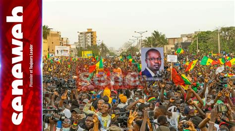 Direct Suivez Le M Ga Meeting Du Leader De Pastef Ousmane Sonko