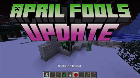 Minecraft 1 20 APRIL Fools Update Minecraft April Fools 2023