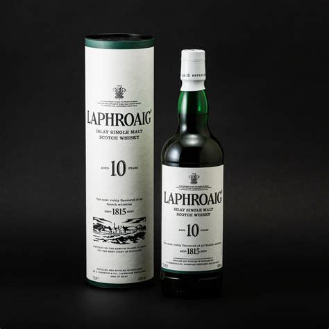 Laphroaig 10 Years Islay Single Malt Scotch Whisky De Kelle Cigars