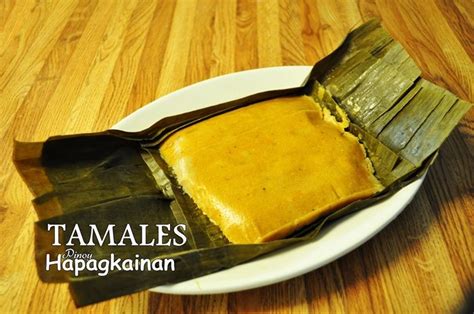 Tamales Tamale Recipe Filipino Tamales Recipe Recipes