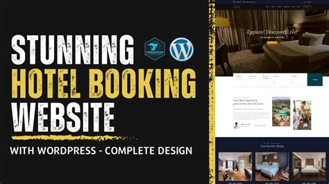 Building A Stunning Hotel Booking Website With Wordpress Complete