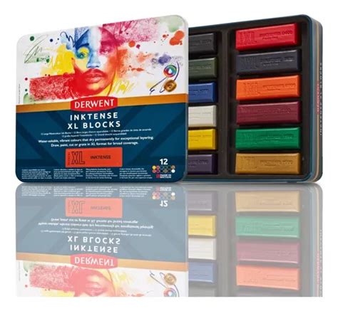 Derwent Inktense Xl Blocks X Colores Barra De Tinta Env O Gratis