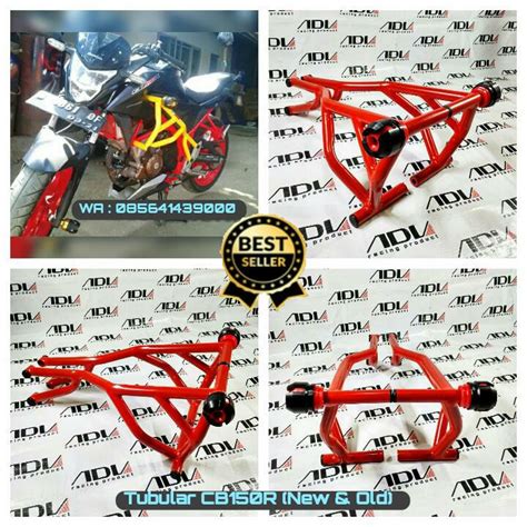 Jual Tubular Crashbar Slider Honda Cb R New Dan Old Ncb Ocb Cb