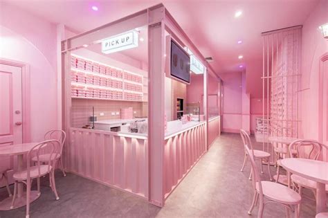 Bubblegum Pink Bakeries Pretzel Bakery