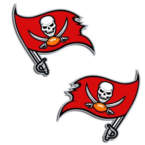 Tampa Bay Buccaneers Flag Decal