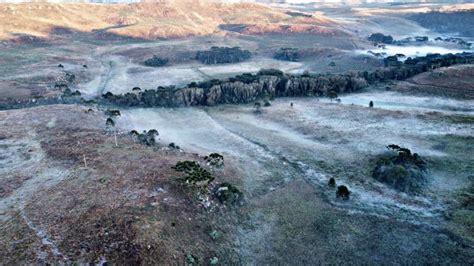 Serra Registra Primeiras Temperaturas Negativas Em Notiserra Sc