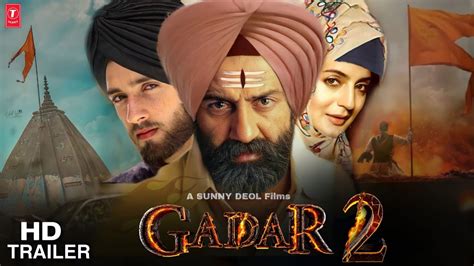 Gadar Official Trailer New Poster Sunny Deol Ameesha Patel