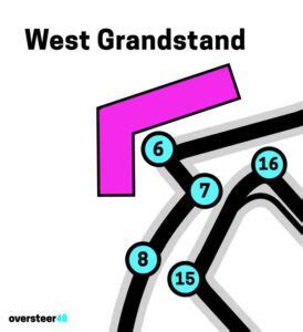 West Grandstand Abu Dhabi Views Seating Plan Best Seats