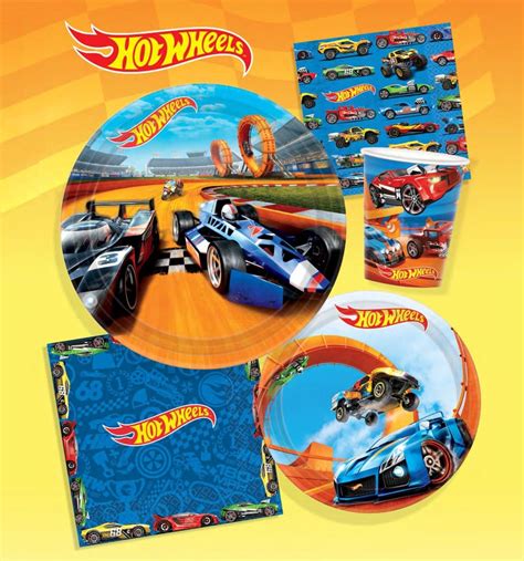 Hot Wheels Party Supplies Party Decor Party Decorations Etsy
