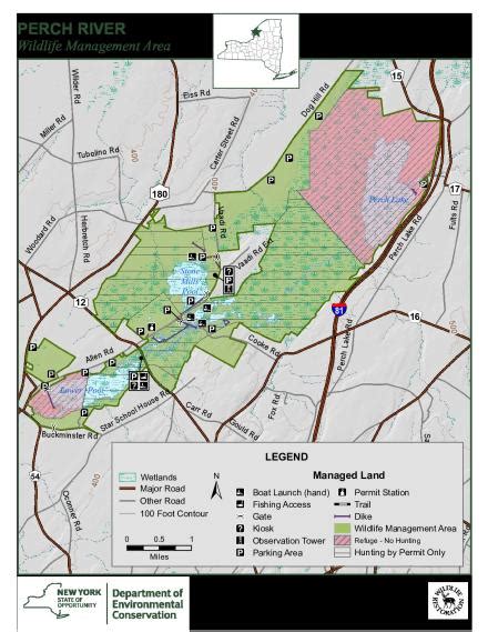 Perch River Wildlife Management Area Map - NYSDEC