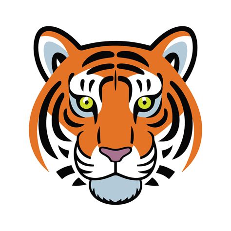 Hand Drawn Tiger Vector Illustration And Logo 42149225 Vector Art At