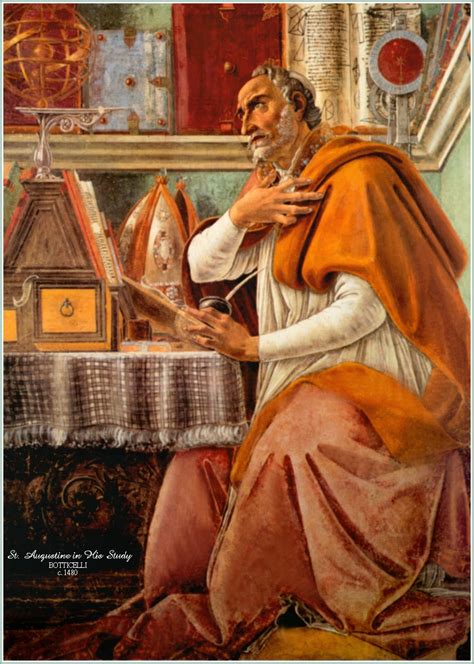 Catholic News World Novena To St Augustine Patron Of Theologians