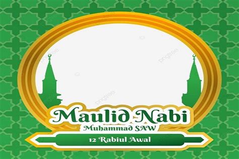 5 Desain Background Maulid Nabi Muhammad Saw Terbaru Lengkap Tema