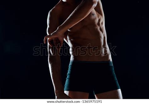 Muscular Man Responded Muscular Naked Torso Stock Photo Shutterstock
