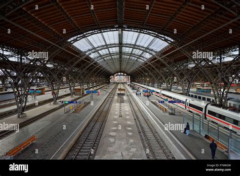 leipzig germany st dec  view   platforms   central
