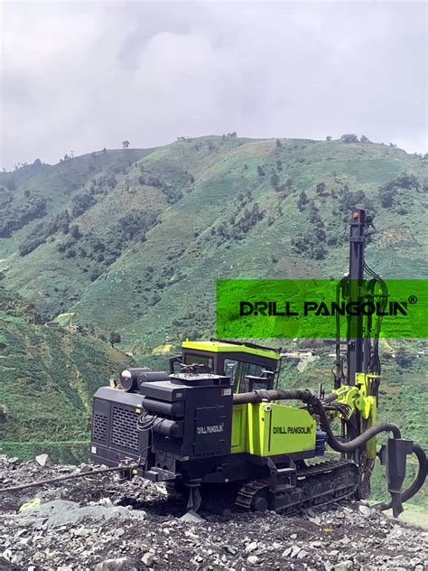 Khitan Dth Drill Pangolin Dth Crawler Rock Drill Rig Top