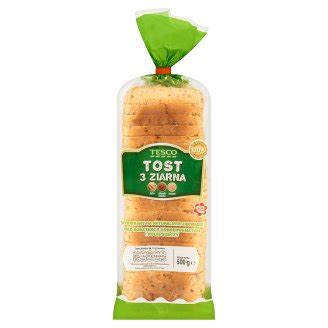 Ile Kalorii Ma Tesco Tost Ziarna Chleb Tostowy Pszenny G