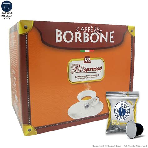 Caffè Borbone Capsule Compatibili Nespresso Miscela Oro 100 pz