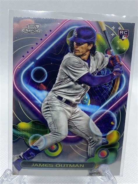 Topps Cosmic Chrome James Outman Los Angeles Dodgers Rc Ebay