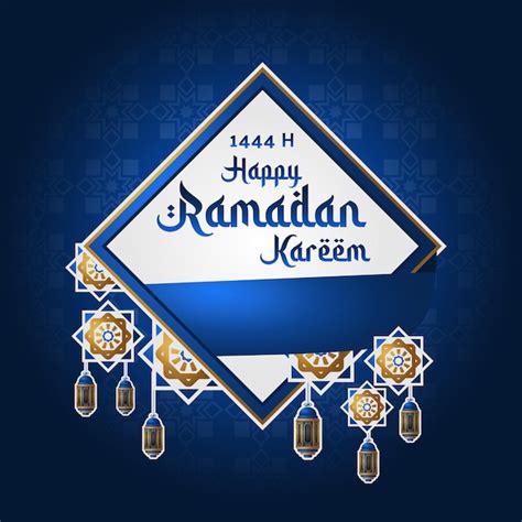 Premium Psd Islamic Greetings Ramadan Kareem Card Design Template Post