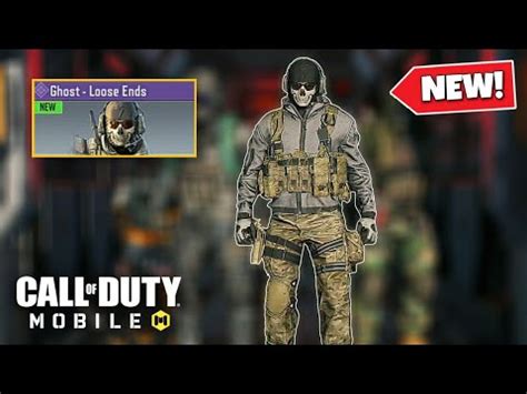 NEW EPIC CHARACTER GHOST LOOSE ENDS GAMEPLAY In COD MOBILE