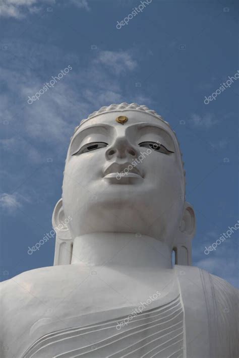 Una Vista De Bajo Ngulo De La Estatua De Buda De Bahirawakanda Vihara