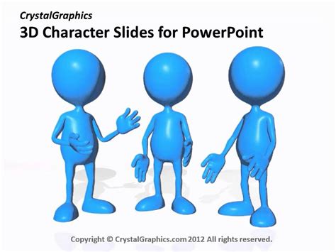 Crystalgraphics 3d Character Slides For Powerpoint Applause Youtube