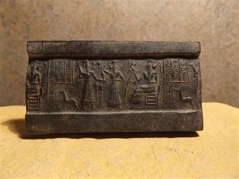 Sumerian Cylinder Seal Impression Replica VA 243 - Etsy