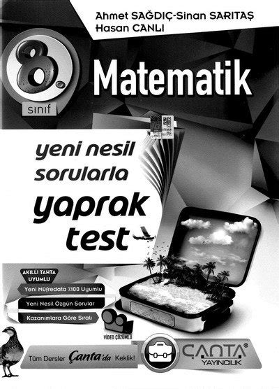 MATEMATİK YENİ NESİL SORULARLA YAPRAK TEST ÇANTA YAYINCILIK Zeta