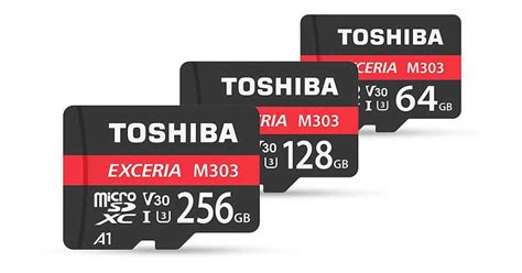 Toshiba EXCERIA M303 Una Micro SD De Alta Velocidad Super Resistente