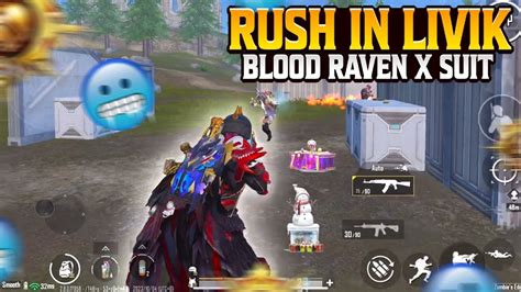 Rush With Blood Raven X Suit MY BEST GAMEPLAY With BLOOD RAVEN X SUIT